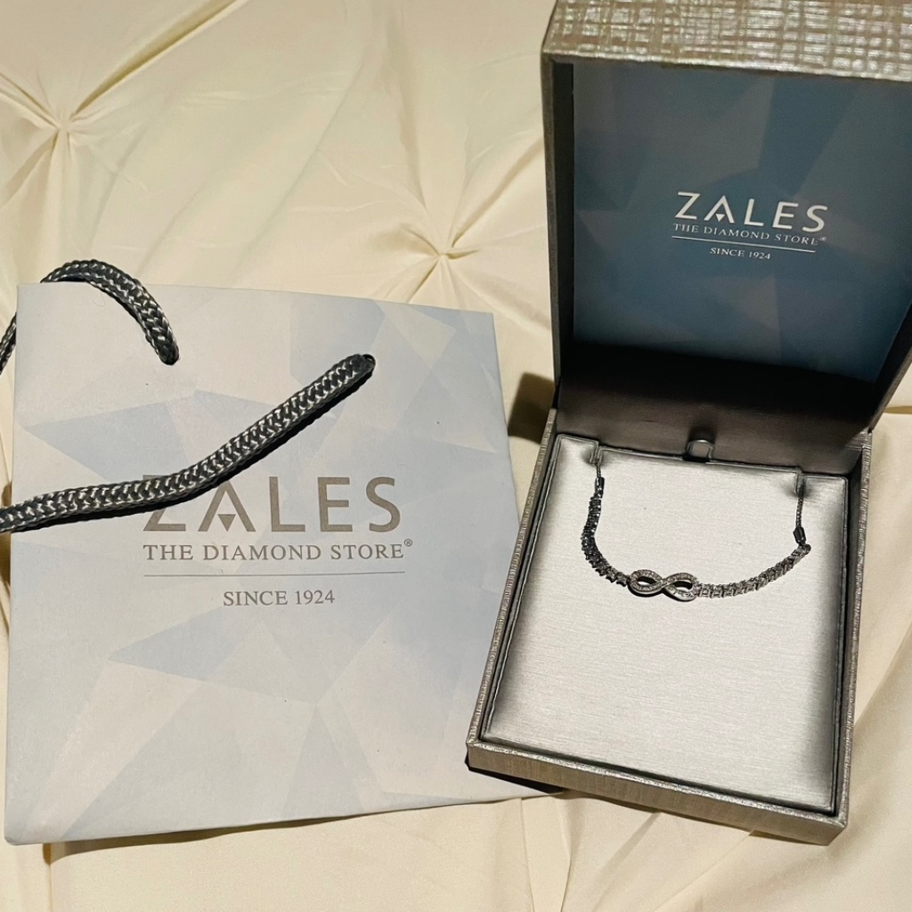 Zales Infinity 16 Ct Diamond Bracelet